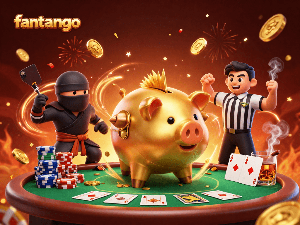 Experience the thrilling action of fantango in a vibrant casino scene with dynamic characters and game elements.