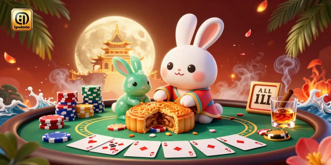 Spin the luck with ipatoto as rabbits reveal poker chips, enhancing casino excitement and engagement.