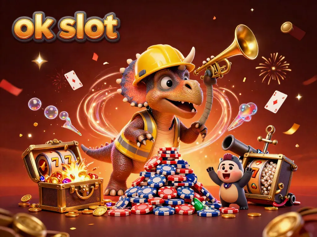 เล่นเกมสล็อตออนไลน์ที่ OK Slot ด้วยกราฟิกที่น่าตื่นตาตื่นใจและของรางวัลมากมาย