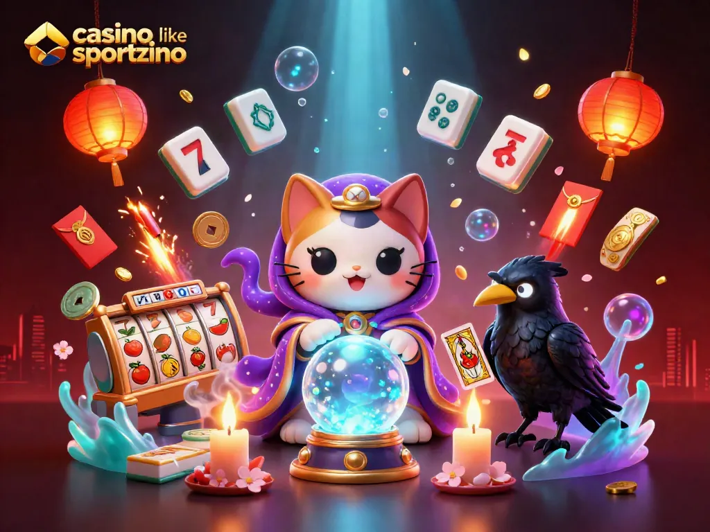 Spin and win at a casino like Sportzino with vibrant characters and game elements.