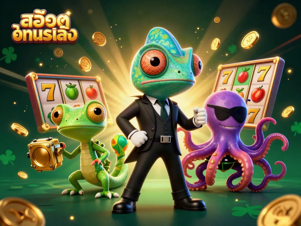 เกมทดลองเล่นสล็อตฟรีที่มีตัวละครน่ารักในภาพ 3D ที่หลากหลาย