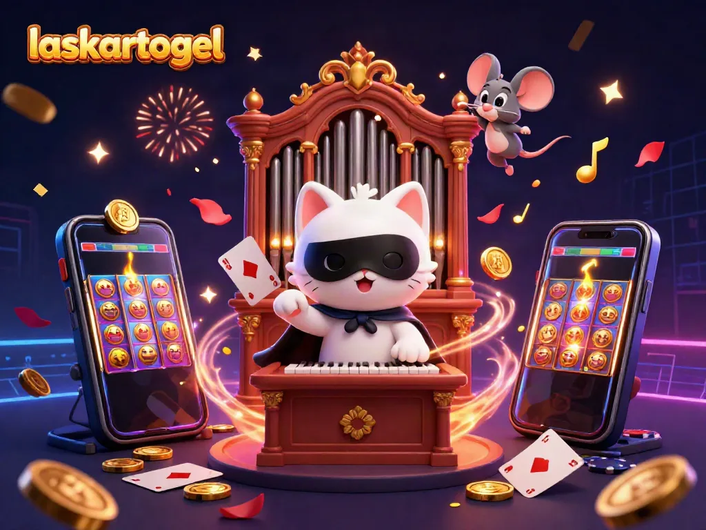 Experience exhilarating gameplay with laskartogel's engaging casino scene featuring our whimsical characters.
