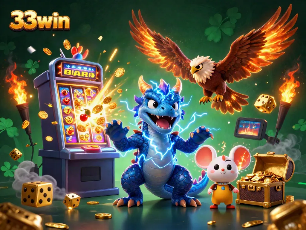 Win big with 33win through thrilling slot games bursting with coins and excitement!