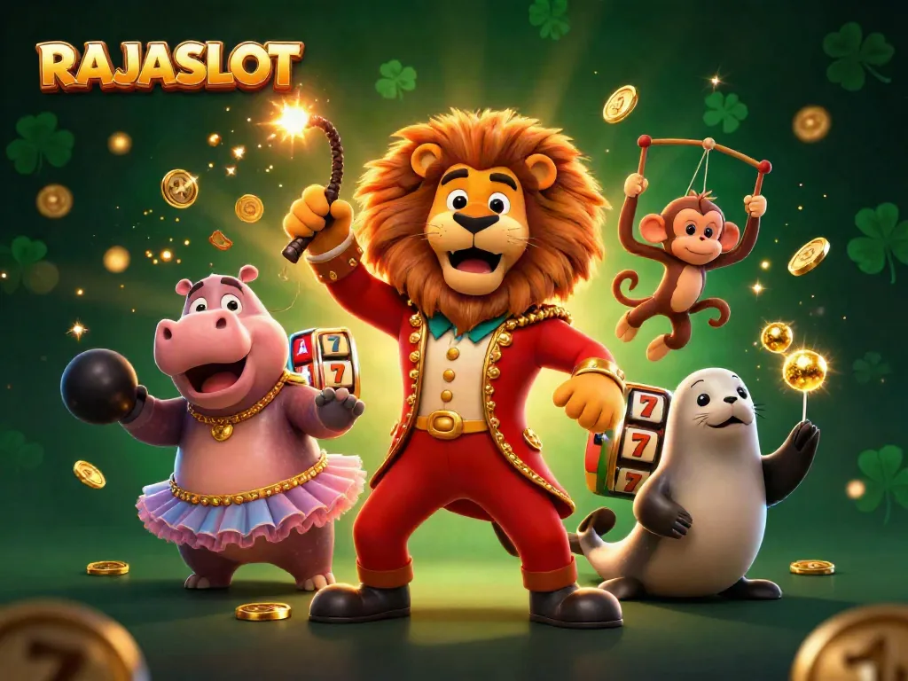Rasakan keseruan bermain slot di RAJASLOT dengan reel dan simbol keberuntungan!