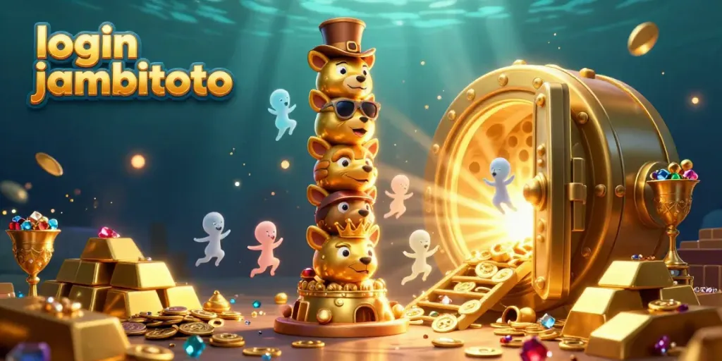 Experience thrilling gameplay with login jambitoto featuring vibrant 3D casino elements and immersive visuals.